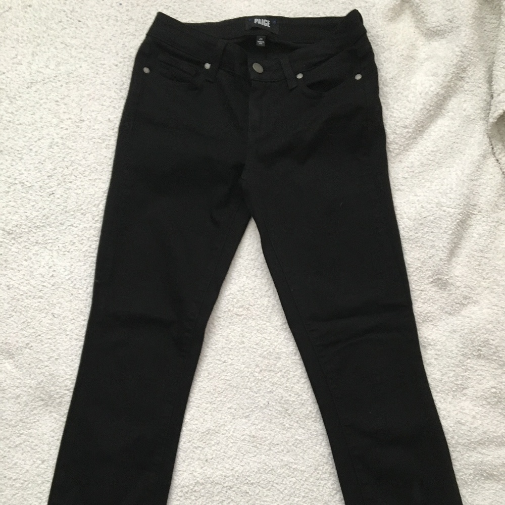 Paige Black Skinny Jeans